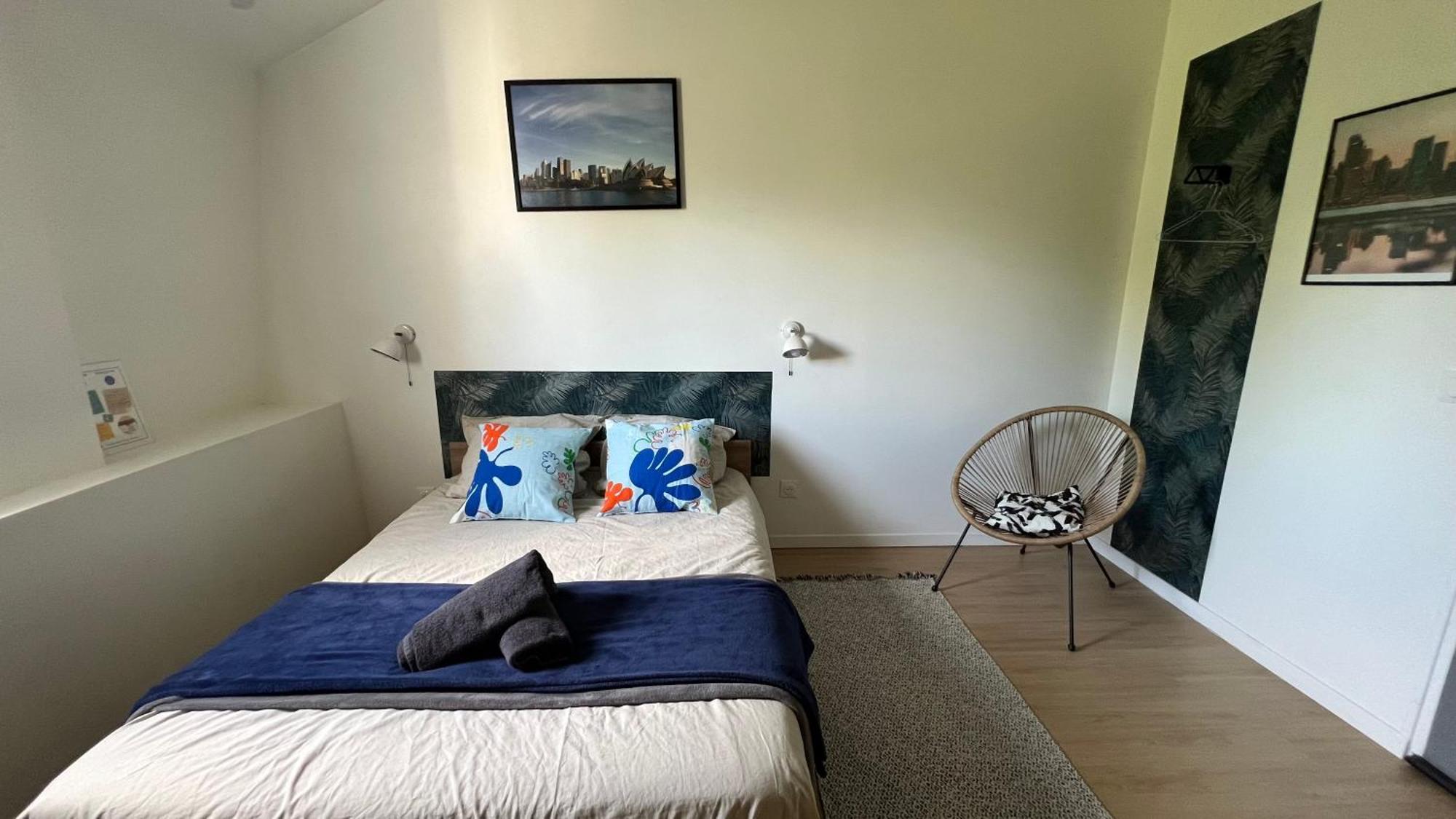 Studios Cozy 2A4 Pers Avec Jardin I Proche Futuroscope Châtellerault Exteriör bild