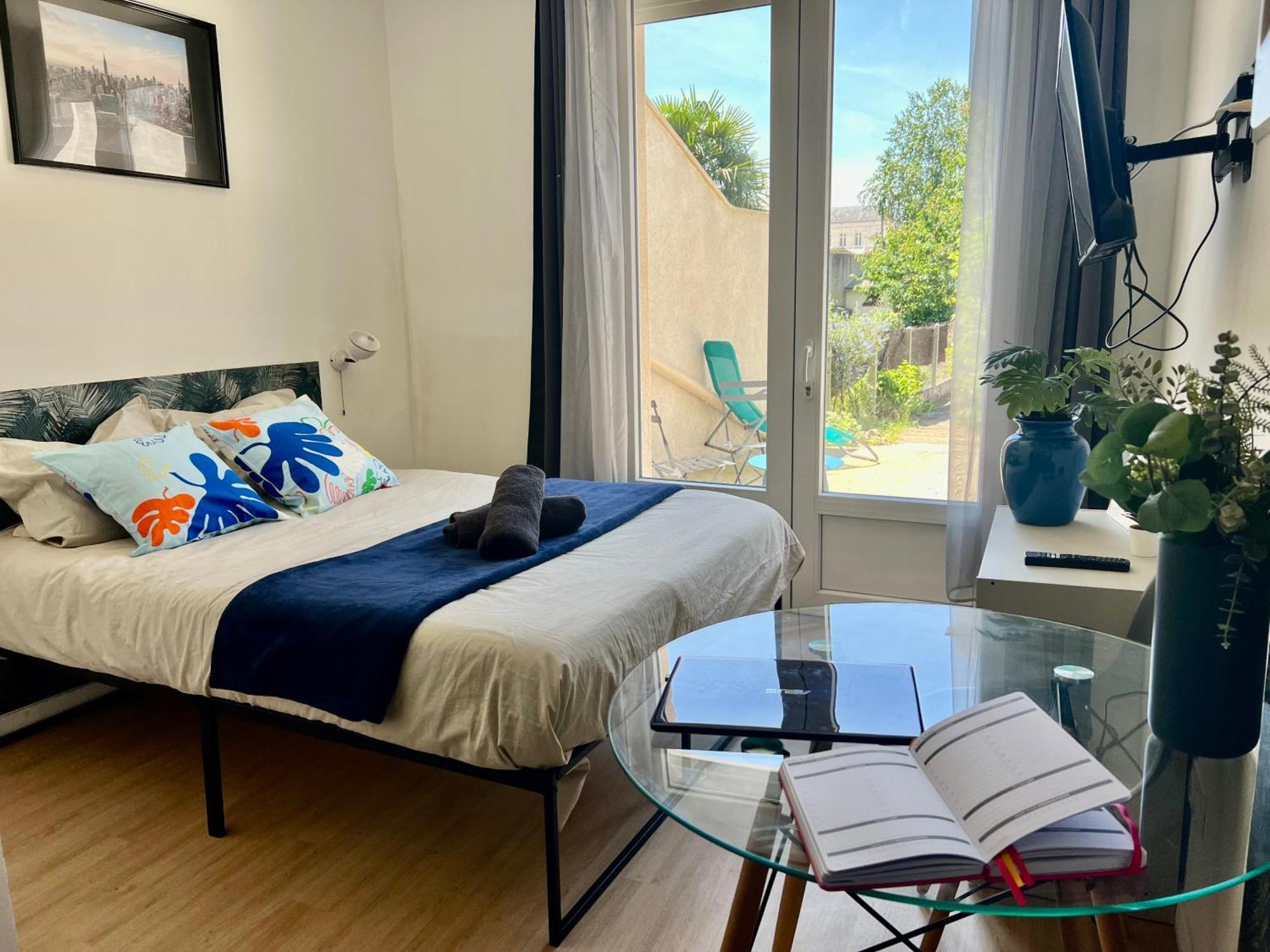 Studios Cozy 2A4 Pers Avec Jardin I Proche Futuroscope Châtellerault Exteriör bild