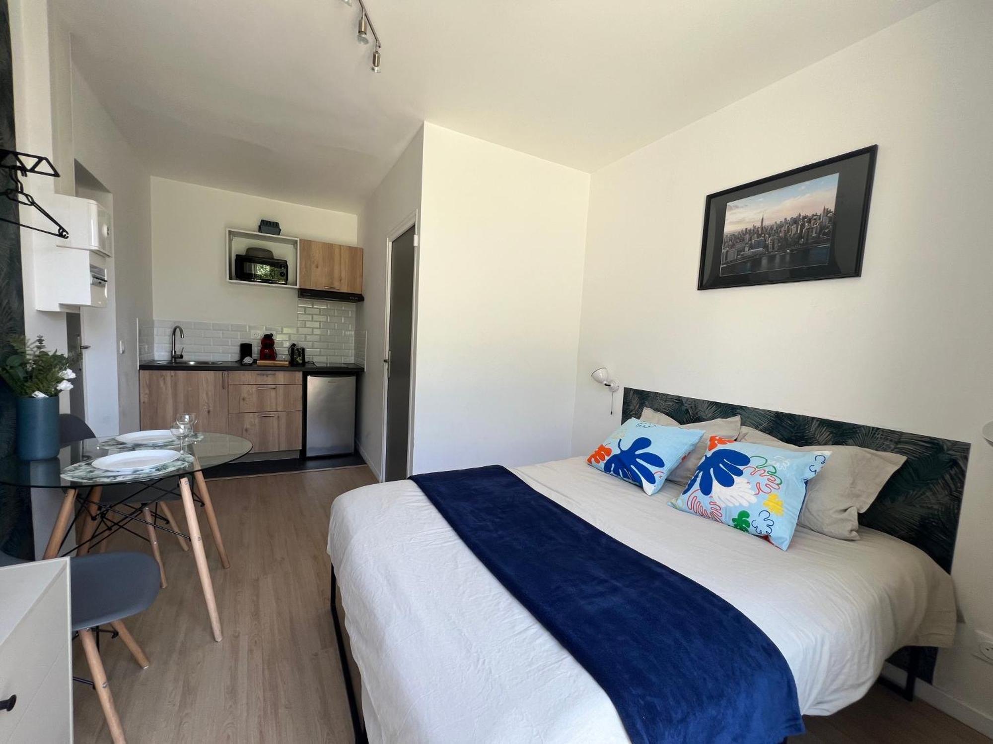 Studios Cozy 2A4 Pers Avec Jardin I Proche Futuroscope Châtellerault Exteriör bild