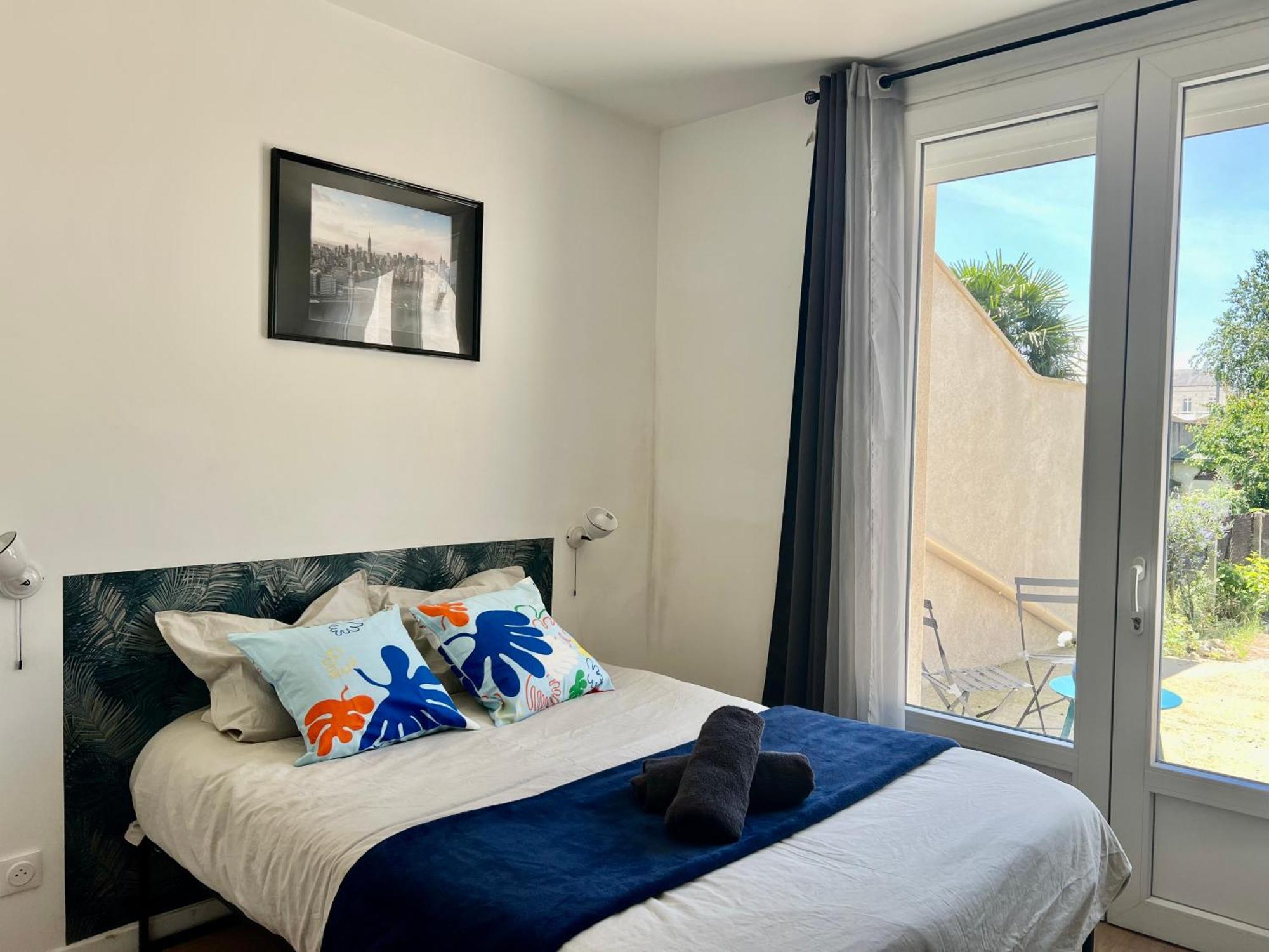 Studios Cozy 2A4 Pers Avec Jardin I Proche Futuroscope Châtellerault Exteriör bild