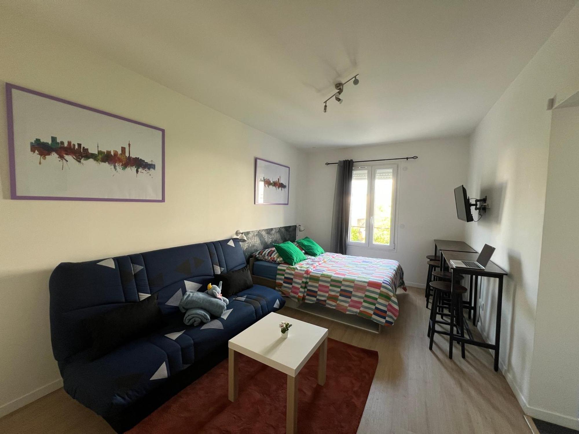 Studios Cozy 2A4 Pers Avec Jardin I Proche Futuroscope Châtellerault Exteriör bild